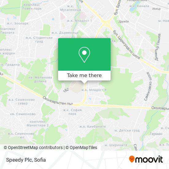 Карта Speedy Plc