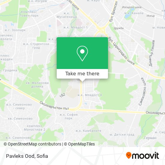 Pavleks Ood map