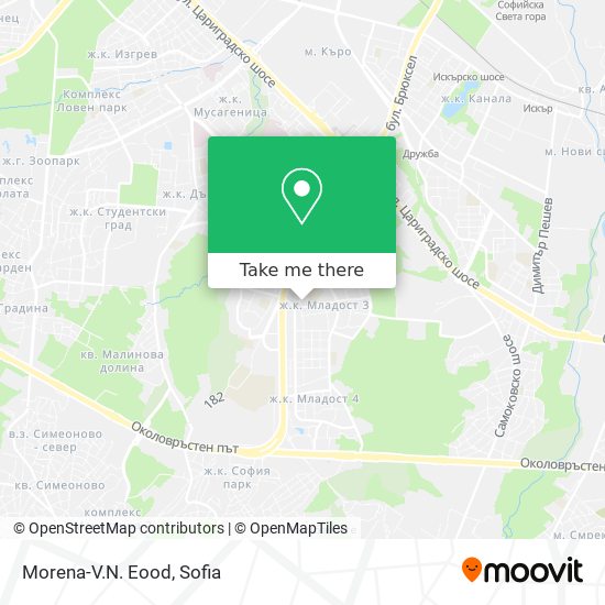 Morena-V.N. Eood map