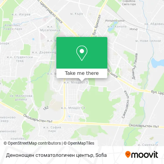 Карта Денонощен стоматологичен център