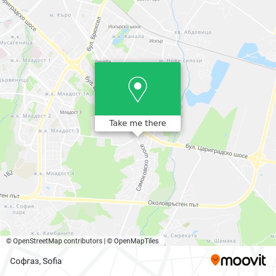 Софгаз map