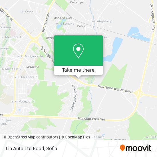 Lia Auto Ltd Eood map