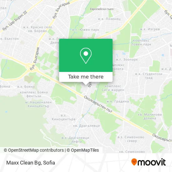 Карта Maxx Clean Bg