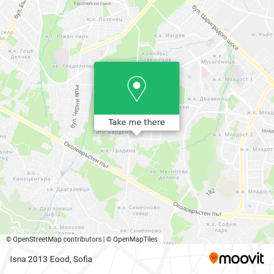 Карта Isna 2013 Eood