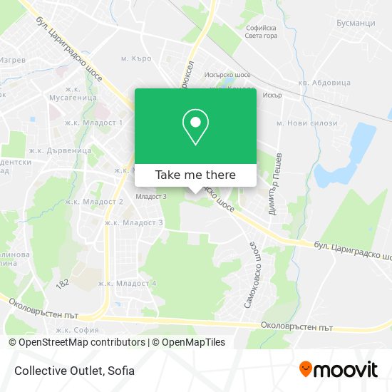 Collective Outlet map