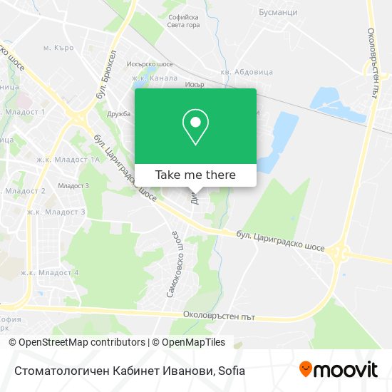 Стоматологичен Кабинет Иванови map