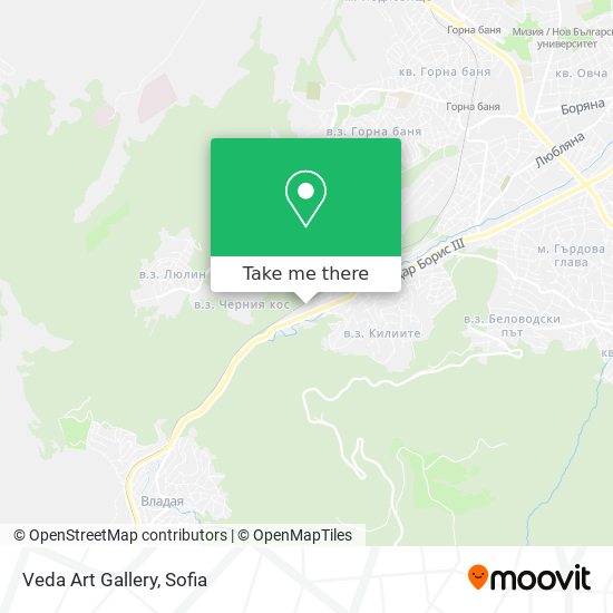 Veda Art Gallery map