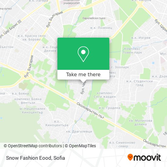 Карта Snow Fashion Eood