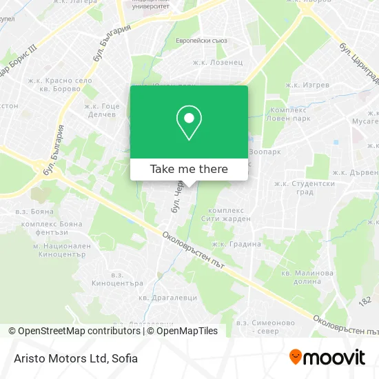 Карта Aristo Motors Ltd