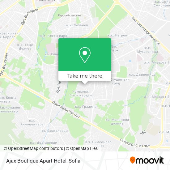 Ajax Boutique Apart Hotel map