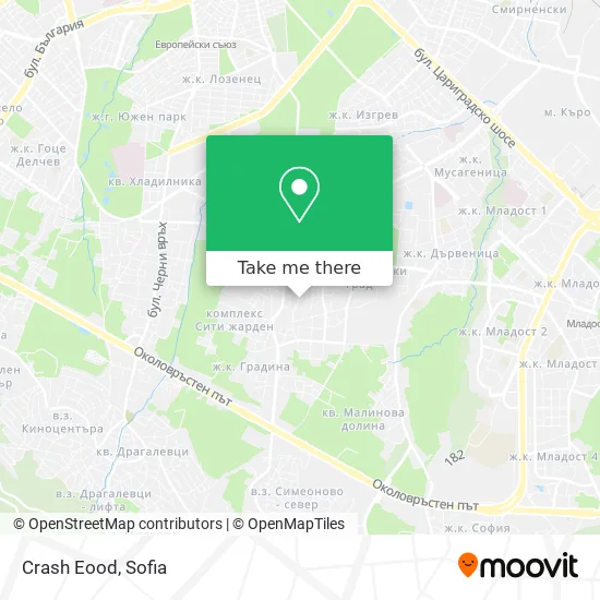 Карта Crash Eood