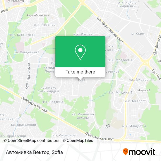 Карта Автомивка Вектор