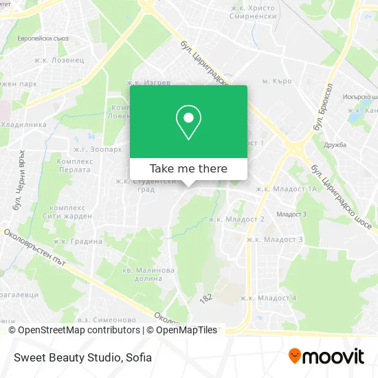 Карта Sweet Beauty Studio