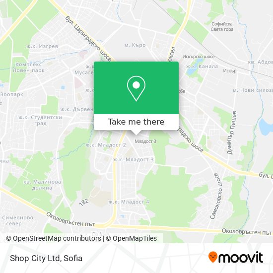 Shop City Ltd map