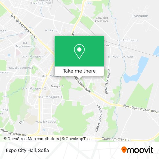 Expo City Hall map