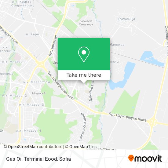Gas Oil Terminal Eood map