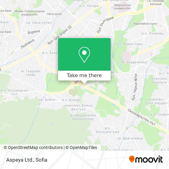 Aspeya Ltd. map