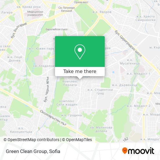 Карта Green Clean Group