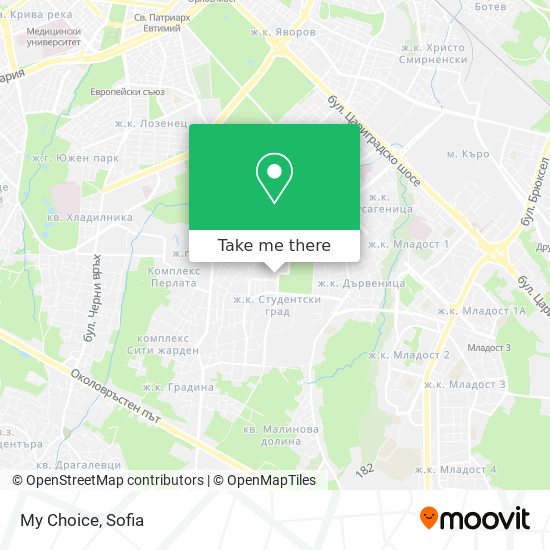 My Choice map