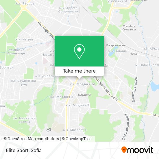 Elite Sport map