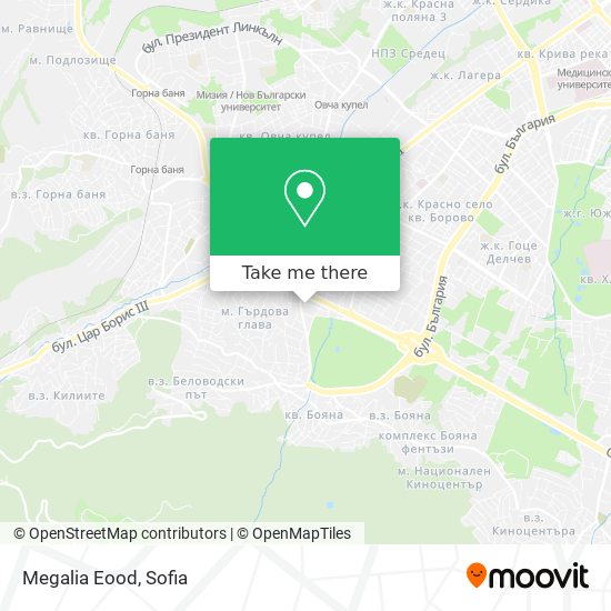 Megalia Eood map