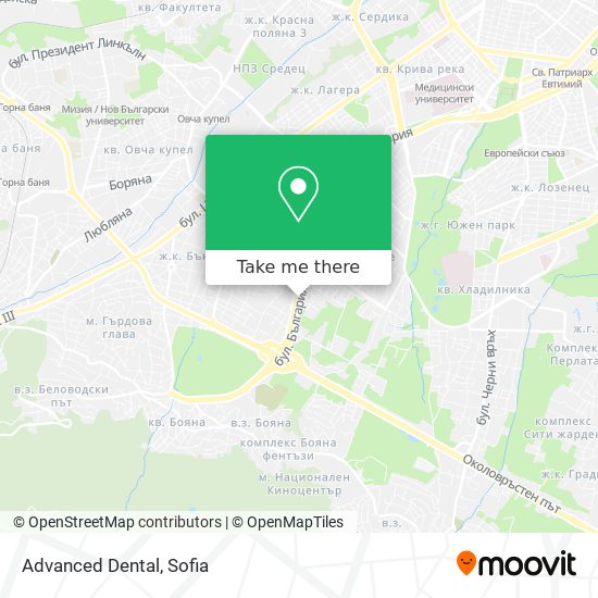 Advanced Dental map