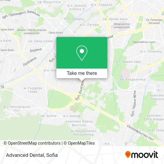 Карта Advanced Dental