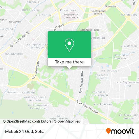 Mebeli 24 Ood map