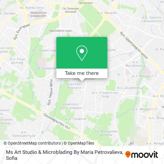 Ms Art Studio & Microblading By Maria Petrovalieva map