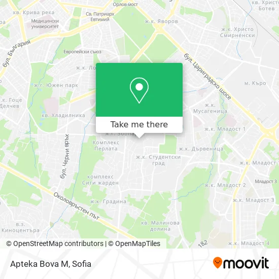 Карта Apteka Bova M
