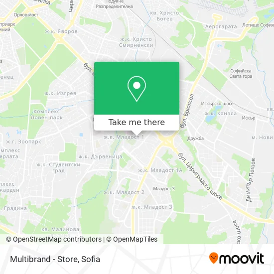 Карта Multibrand - Store