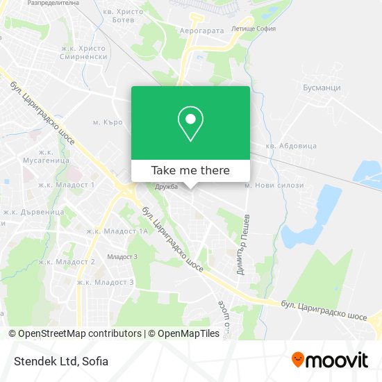 Stendek Ltd map