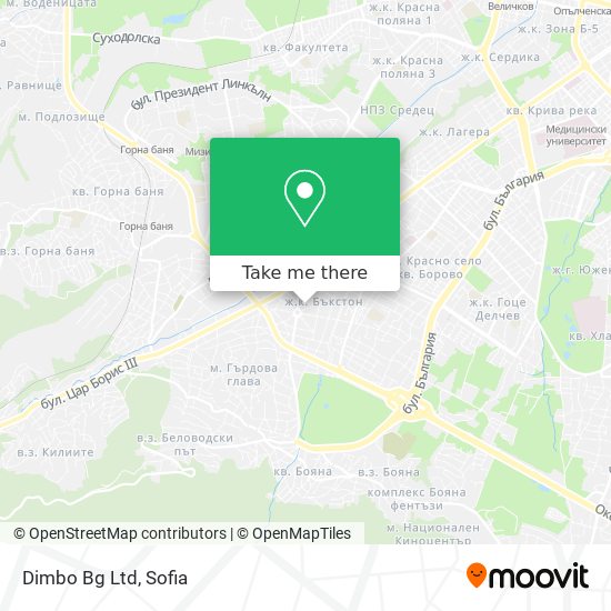 Dimbo Bg Ltd map