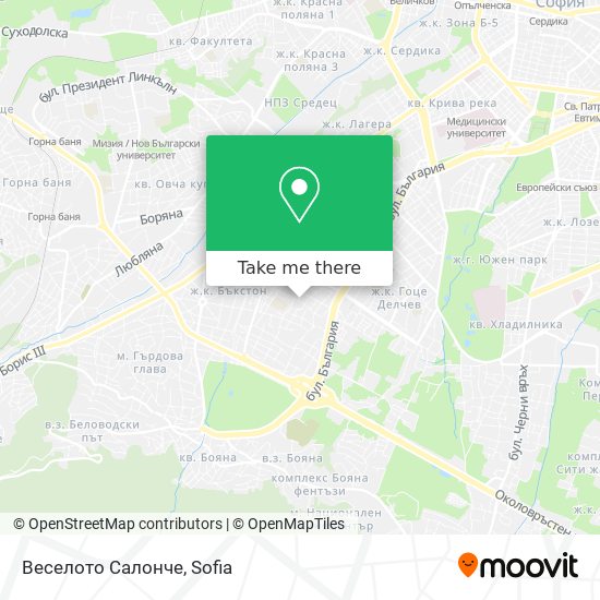 Веселото Салонче map