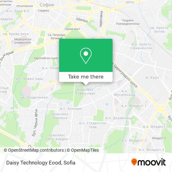 Daisy Technology Eood map