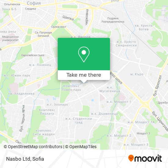 Nasbo Ltd map
