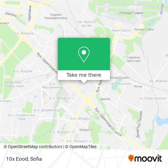 10x Eood map