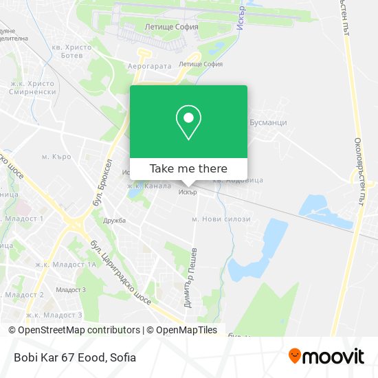 Bobi Kar 67 Eood map