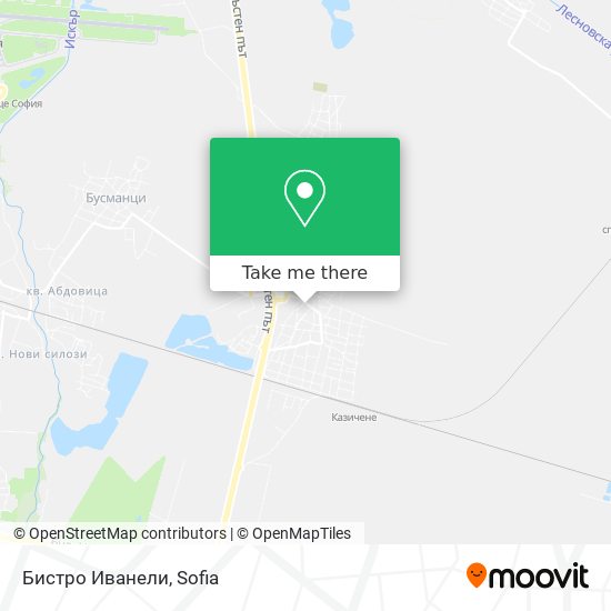 Бистро Иванели map