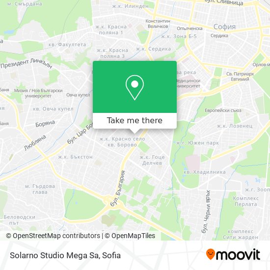Solarno Studio Mega Sa map