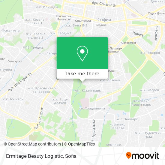 Карта Ermitage Beauty Logistic