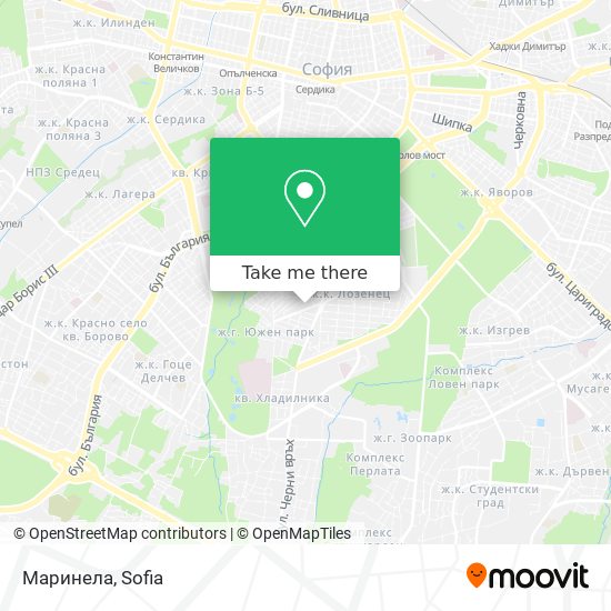 Маринела map
