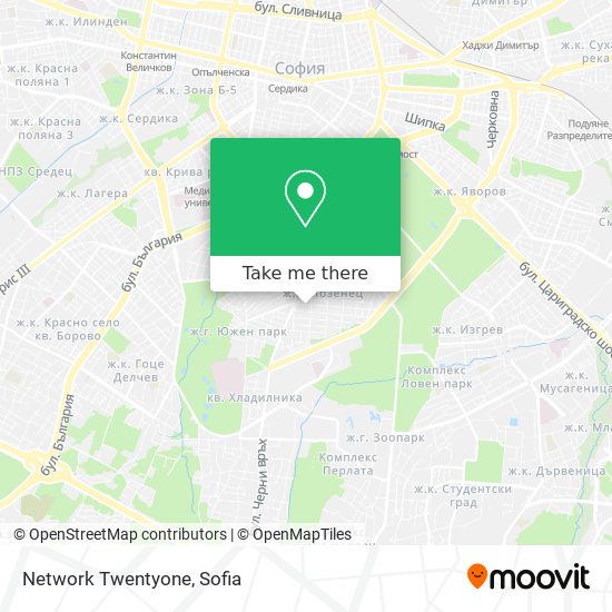 Карта Network Twentyone