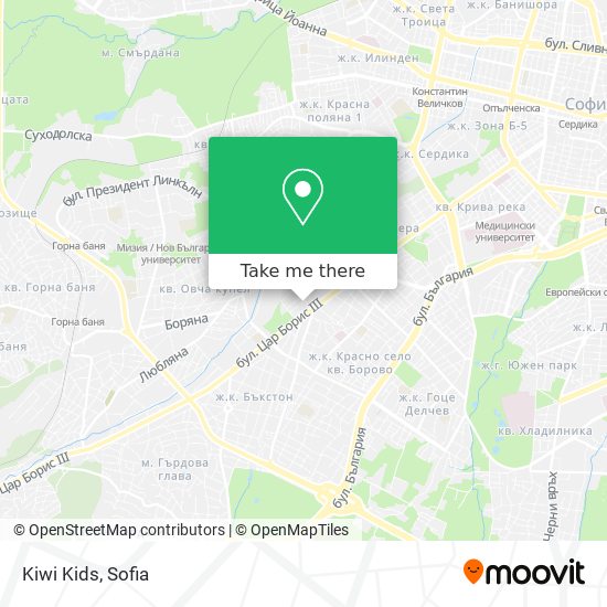 Kiwi Kids map
