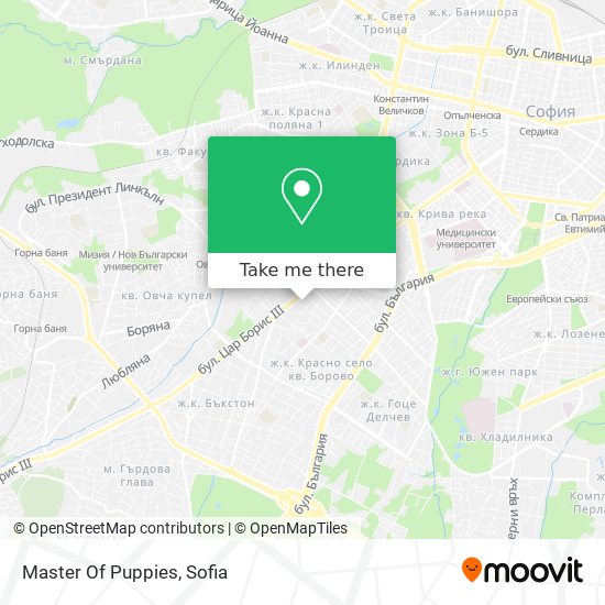 Master Of Puppies map