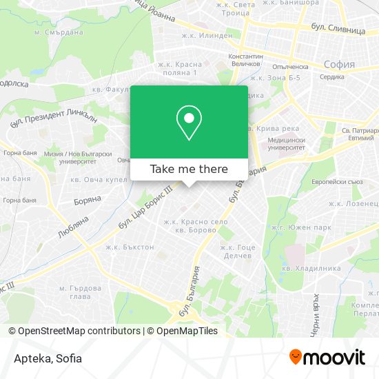 Apteka map