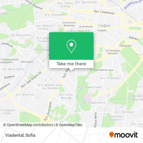 Viadental map