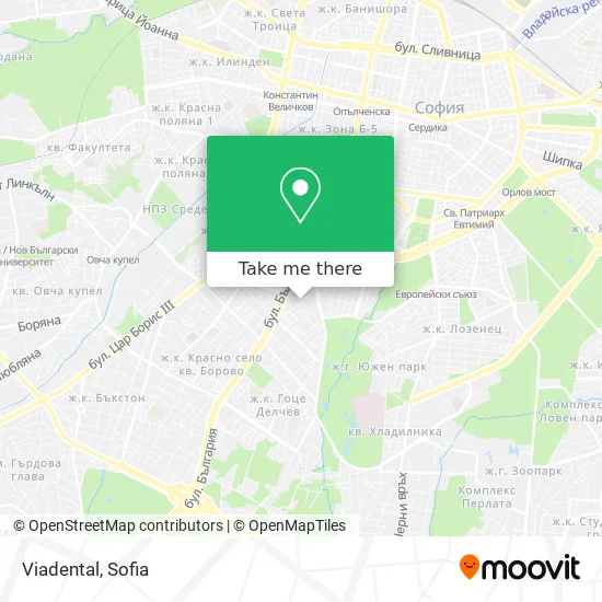 Карта Viadental