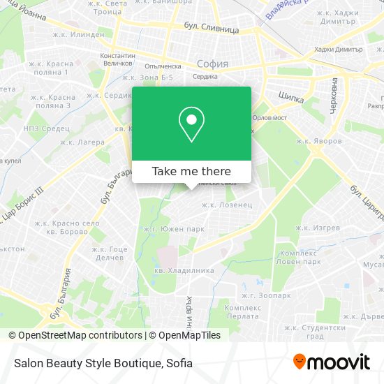 Salon Beauty Style Boutique map