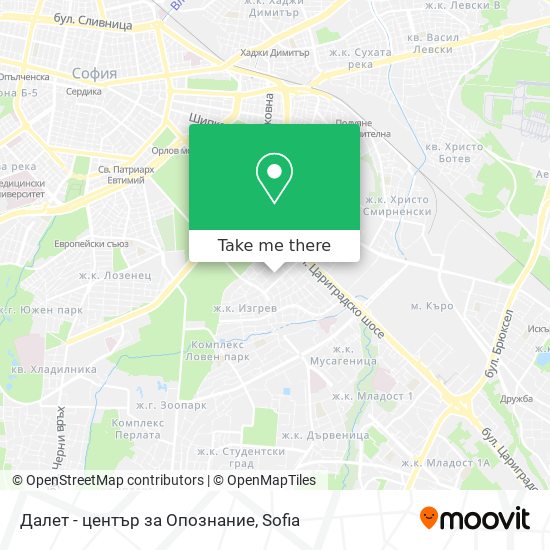 Далет - център за Опознание map